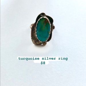 Silver Turquoise Ring